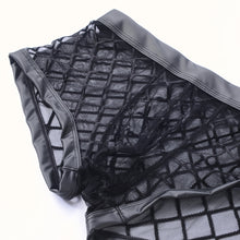 Load image into Gallery viewer, Men&#39;s Fishnet Boxer Briefs Underwear Black Mesh See Through Boxer Shorts