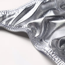 Load image into Gallery viewer, Sexy Men Faux Leather Thongs G Strings Underwear Male Panties U Pouch Low Rise High Elasticity Mens Lingerie Jockstrap