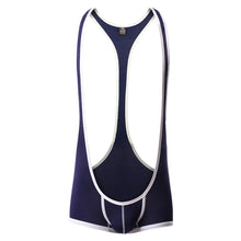 Load image into Gallery viewer, Mens Bodysuit Modal Bodywear Underwear Wrestling Singlet Leotard Jumpsuits Suspender U Pouch Boxers Shapers Sexy Jockstrap
