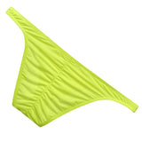 Mens Bikini Briefs Underwear Mesh Breathable Male Mini Panties Cuecas Masculinas Hip Lifting Sexy Lingerie