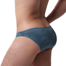 Load image into Gallery viewer, Men Printed Briefs Underwear Sexy Slip for Men Bikini Briefs Man U Convex Underpants Cuecas Calzoncillos Low Waist Mens Lingerie