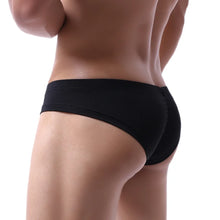 Load image into Gallery viewer, KUDYZON Sexy Men Solid Cheeky Boxers Brief Man Butt-lifting Boxers Shorts Convex Breathable Trunks Panties Gay Men Underwear