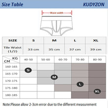 Load image into Gallery viewer, KUDYZON Sexy Men Solid Cheeky Boxers Brief Man Butt-lifting Boxers Shorts Convex Breathable Trunks Panties Gay Men Underwear