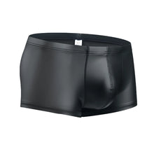 Load image into Gallery viewer, Men&#39;s Boxers Panties Man Imitation Leather Boxershorts U Pouch Panties Sexy Gay Underwear Male Lingerie