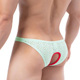 Men Sexy Solid Breathable Briefs Quick Dry Erotic Underpants Gay Underwear