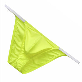 Butt-Lifting Men's Briefs Bikini Mesh Breathable Underwear Male Panties Sexy U Pouch Wrinkle Bikini Quick Dry Exotic Lingerie