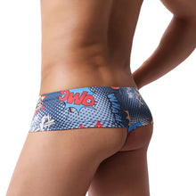 Load image into Gallery viewer, Sexy Boxer Shorts Underpants Men Mesh Boxers Underwear Printed Quick Drying Male Panties Shorts Hombre Boxer Trunks Lingerie