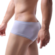 Load image into Gallery viewer, KUDYZON Men&#39;s Solid Boxers Underwear Ice Silk Boxer Shorts Sexy Men Underpants Pouch Comfortable Cuecas Male Boxershorts Panties