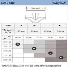 Load image into Gallery viewer, KUDYZON Sexy Men Underwear Ice Silk Butt-lifting Briefs Ultra Thin Pouch Design Mens Solid Briefs Bikini Male Underpants