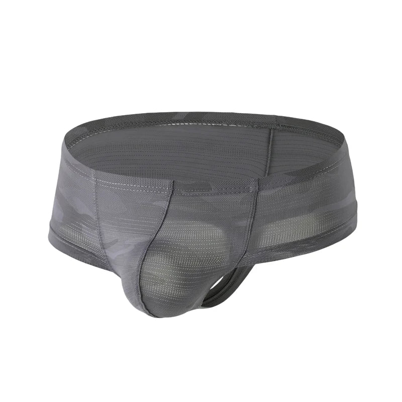 Sexy Boxer Shorts Underpants Men Mesh Boxers Underwear Printed Quick Drying Male Panties Shorts Hombre Boxer Trunks Lingerie