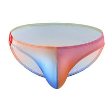 Load image into Gallery viewer, Men&#39;s Sexy Bikini Briefs Low Waist Underwear with U Pouch, Breathable Printed Lingerie, Stretch Comfort Fit Calzoncillos Cuecas